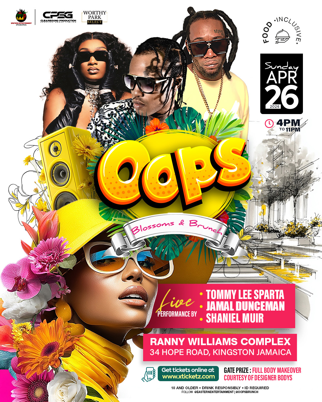 Oops  Blossoms  Brunch